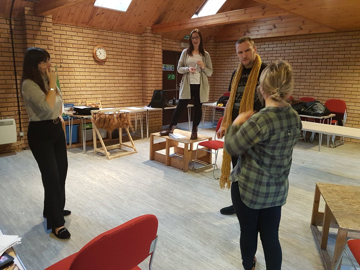 Happy birthday C.S Lewis, who'd have been 100 years old today. Proud to be creating our new show based on some of his works. Here's some pics from today's rehearsal. Beasts of Bethlehem starts touring next Friday!

#thenativity #rehearsals #theatre #touring #cslewis #amongtheoxen