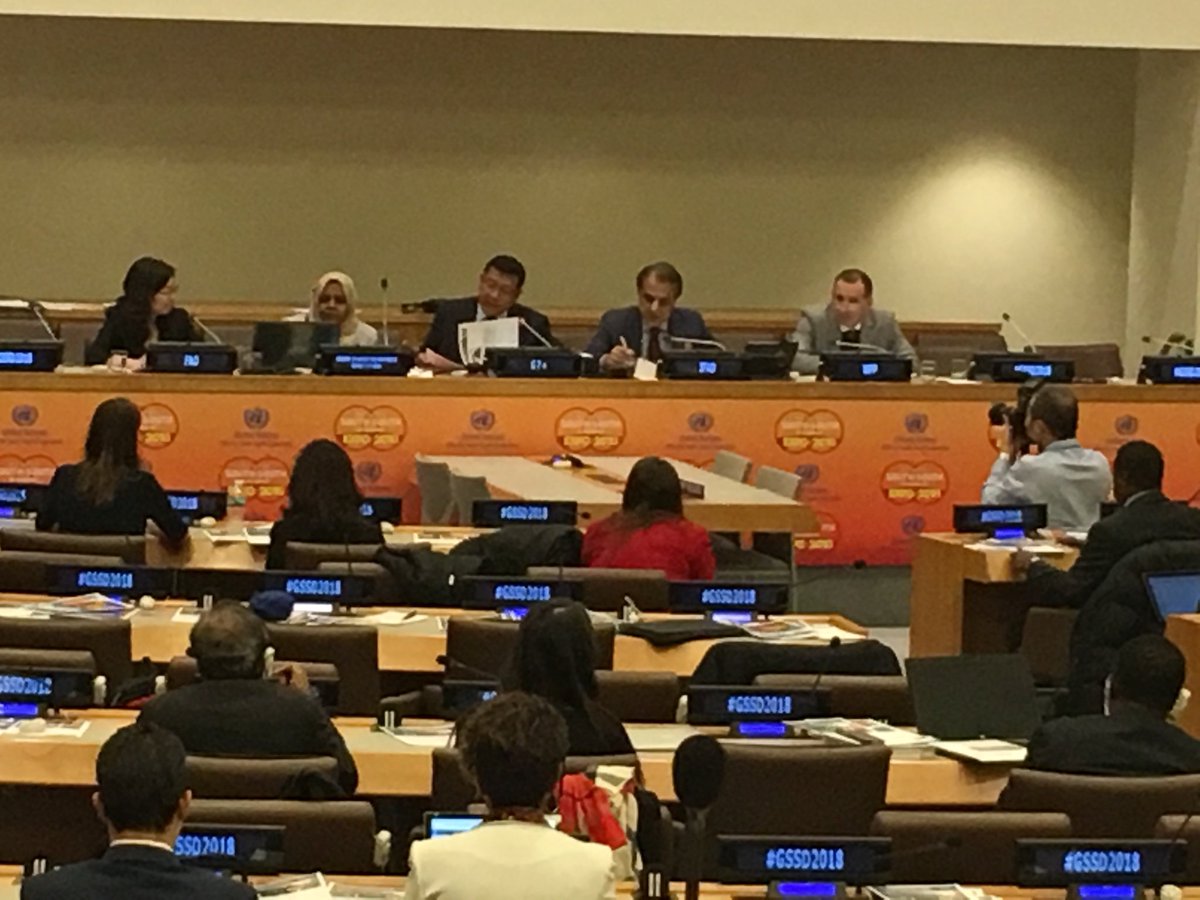 KaaweNancy's tweet photo. With an integrated approach and enhanced coordination between partners, impact of interventions in fragile situations will be maximized and tangible. #GSSD2018 #RBAs #FAO #IFAD #WFP https://t.co/RuJsOFWBRv