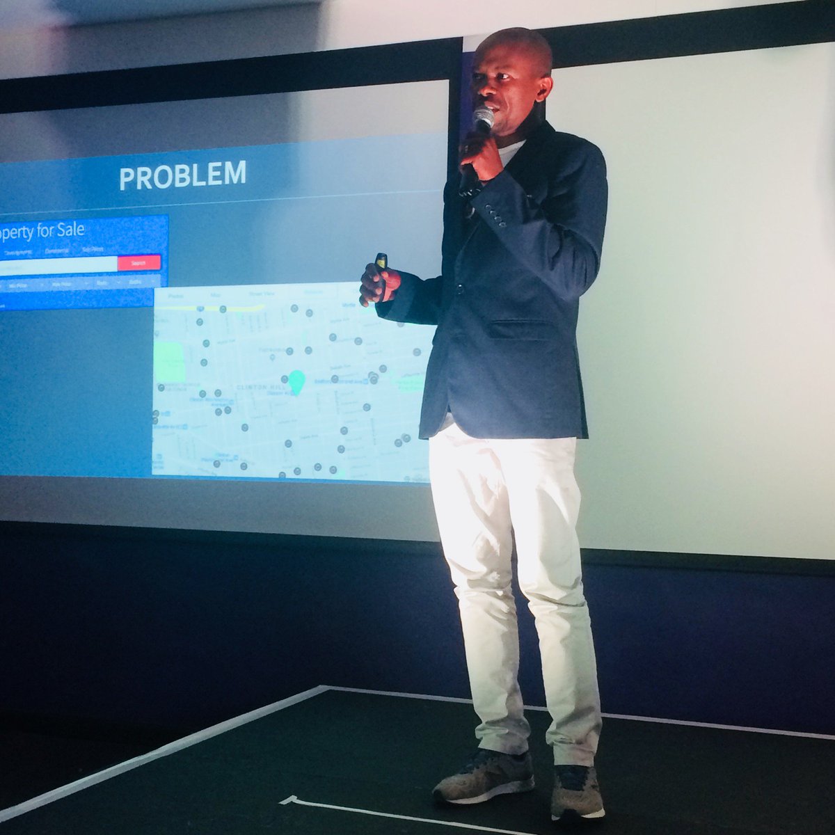 sarahannealman's tweet photo. Collocation up next, the team has developed a location intelligence product that can analyze and make predictions #VIPWS18DemoDay https://t.co/AftcLMvNre