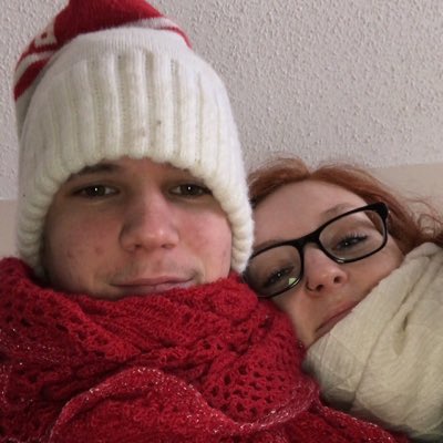 Me and bae adventuring in the freezing cold of Missouri🥶  #NewProfilePic