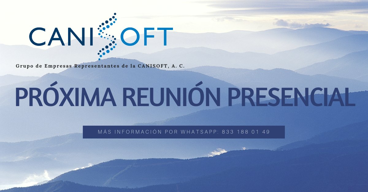 CaniSoftMx's tweet photo. A unos días de conocer los nuevos beneficios para "Socios Canisoft" https://t.co/jHUf10RJRZ