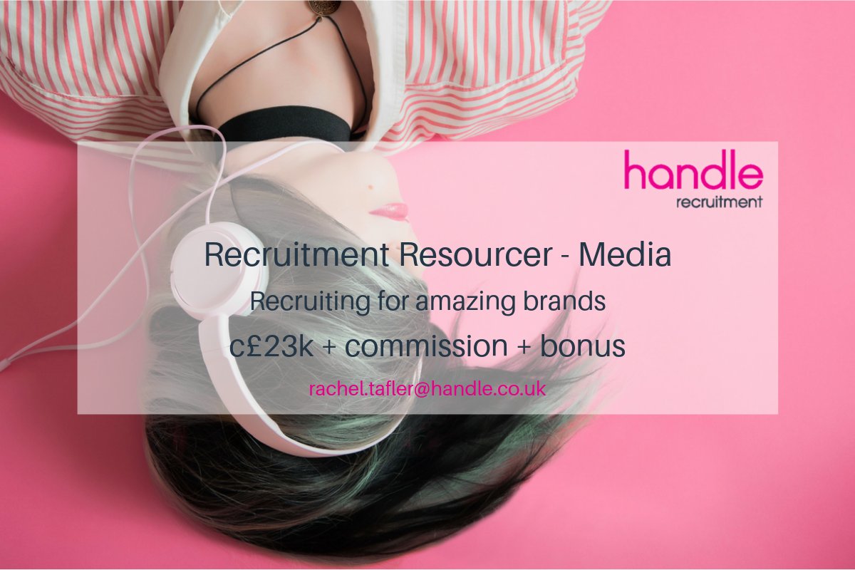 HandleRecruit's tweet image. Fancy joining the Handle family? ** WE'RE HIRING** Get in touch with Rachel Tafler handle.co.uk/consultants/ra… for a chat about the role in more detail or apply here handle.co.uk/jobs/music-rec…