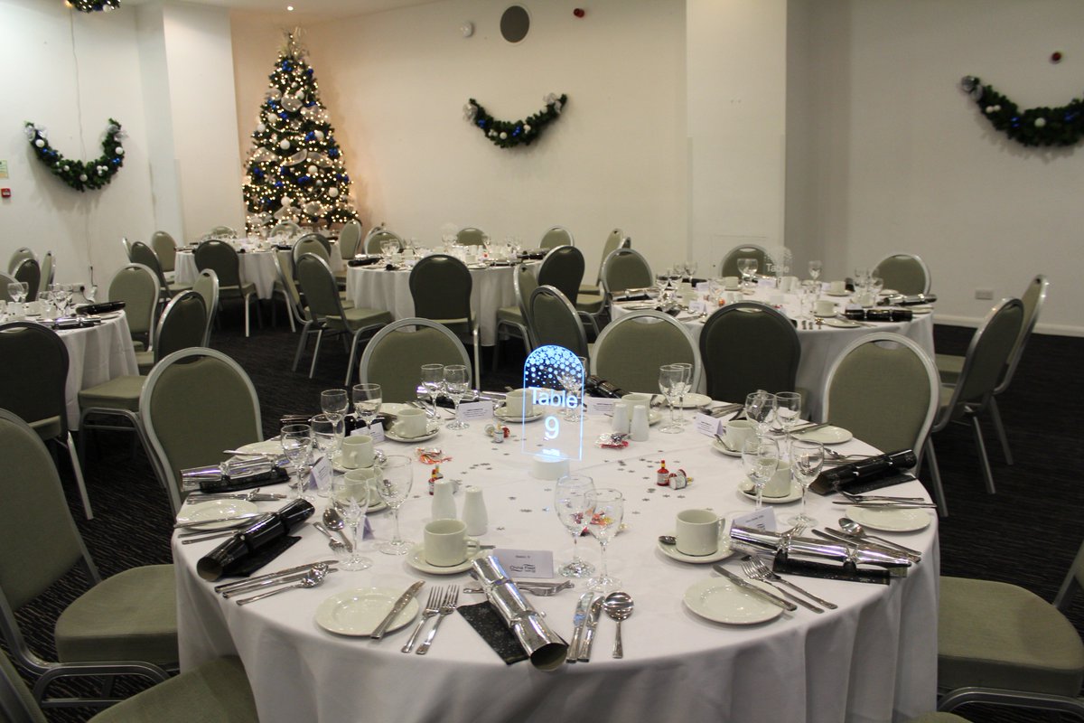 Welcome to DWSG celebrating at their Christmas Party in the Atlantic Suite this evening
#christmas #christmasparty #winterwonderland