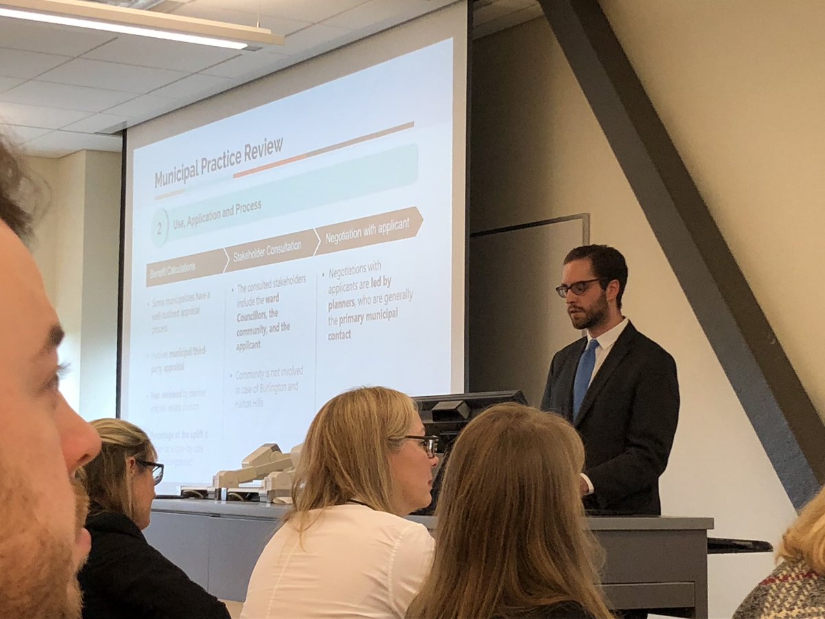 WestEndHBA's tweet image. A big thanks to @UWaterloo Planning students for their study and report on our behalf re #section37 best practises Thanks to @mhbcplan Dana Anderson for facilitating this collaboration !