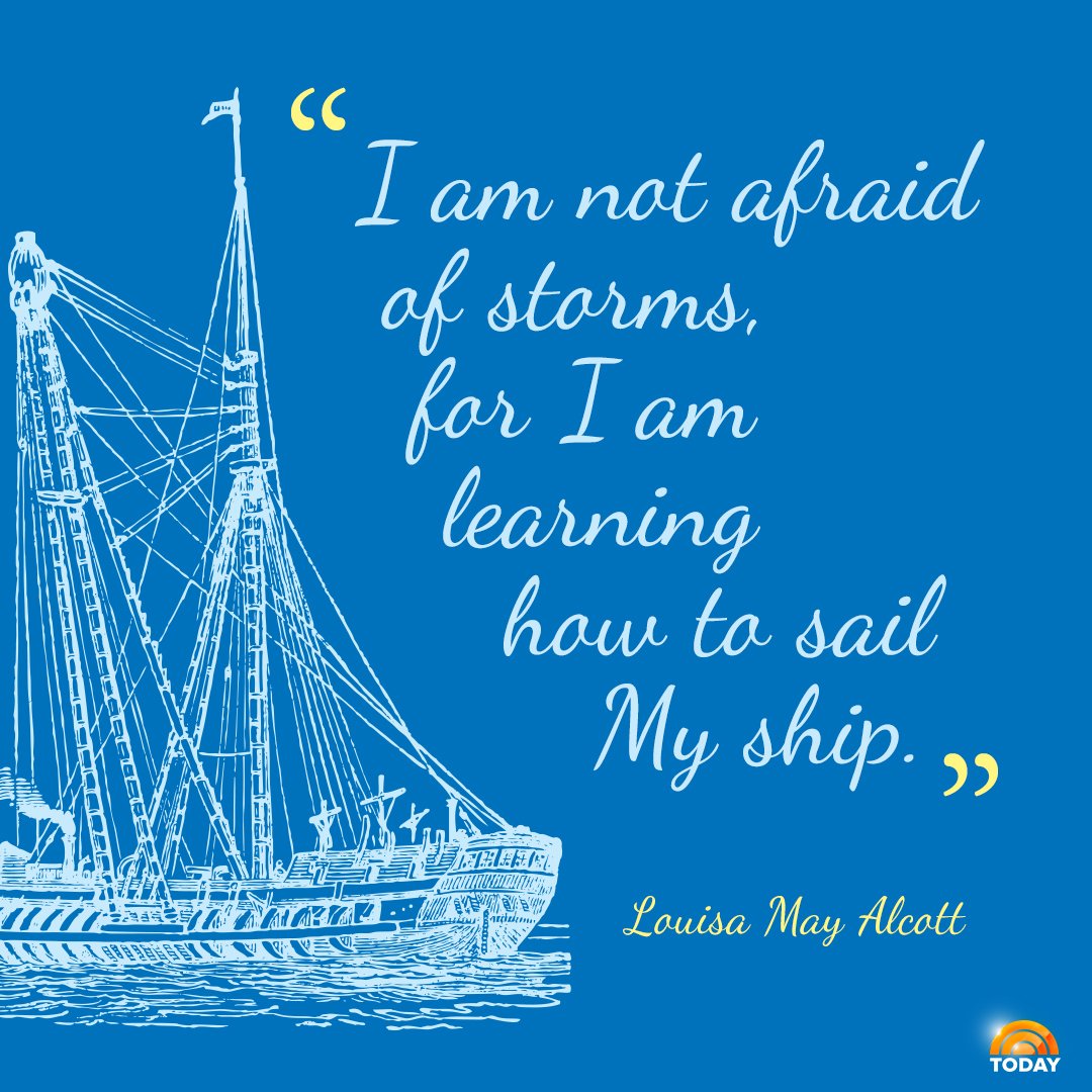 We’re celebrating the great Louisa May Alcott’s birthday with this memorable quote from "Little Women."