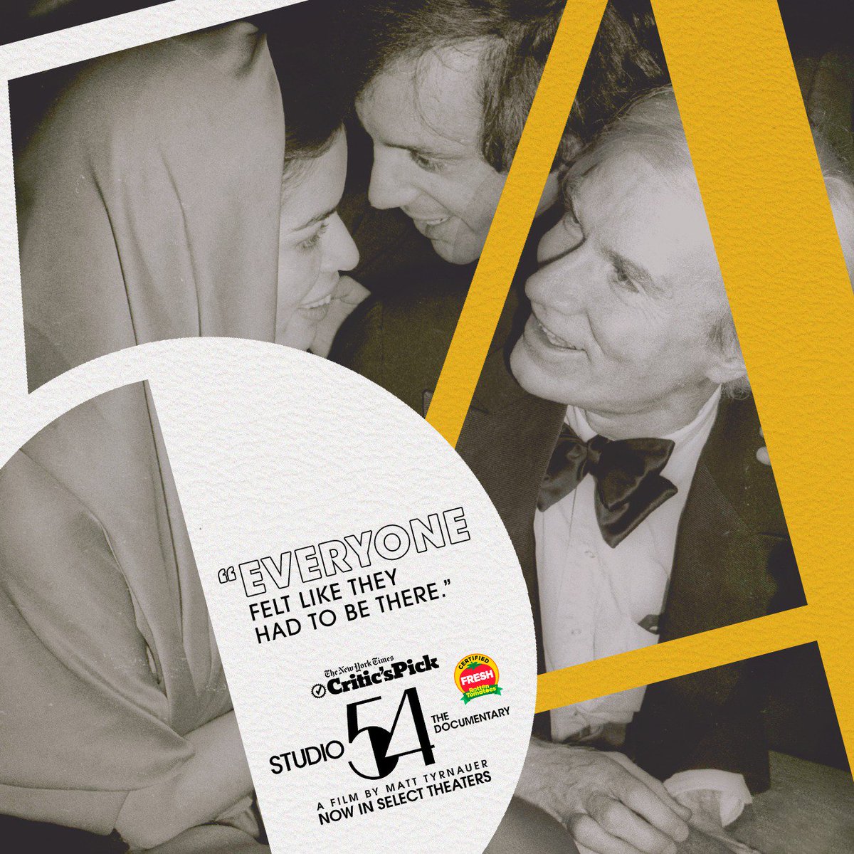 Were you lucky enough to pass through #Studio54's blacked out doors? Share your dance floor stories in the replies below!

NOW PLAYING in select cities. Buy tickets: gwi.io/avhdvc