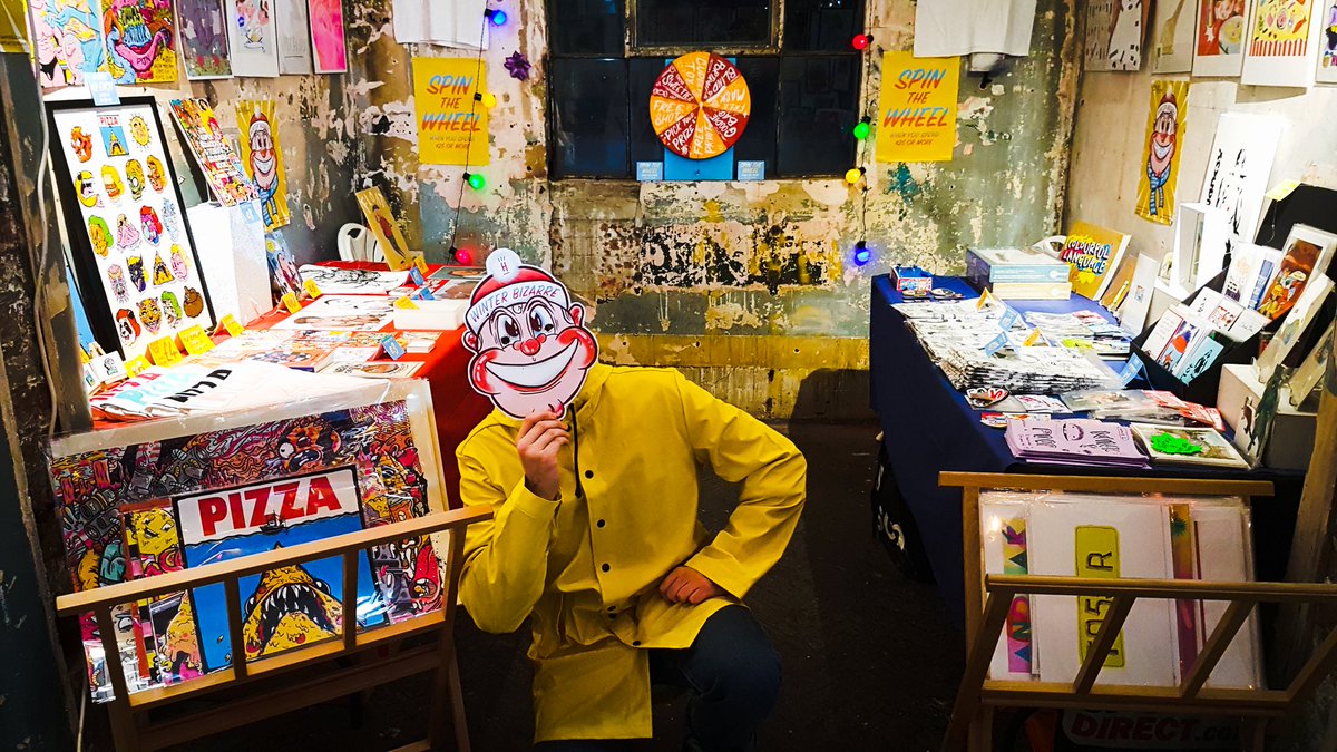 The #WinterBizarre is stocked and loaded at <a href="/TheLIFLondon/">Illustrate London!</a>. Launch party kicks off tonight 6pm tonight at <a href="/OxoTowerWharf/">Oxo Tower Wharf</a>. Come and hang!