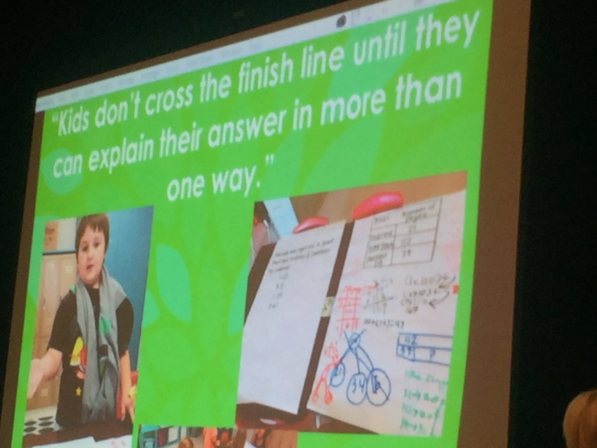 amyrollmann's tweet photo. Rigor is in student conversation, not multiple choice tests. @lead4ward #think2018 https://t.co/HVeWo0khmO