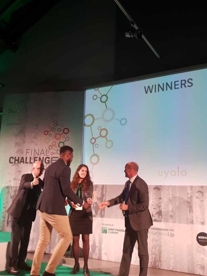 gioiozzia's tweet image. #OpenFab #finalchallenge #yuolo terza classificata