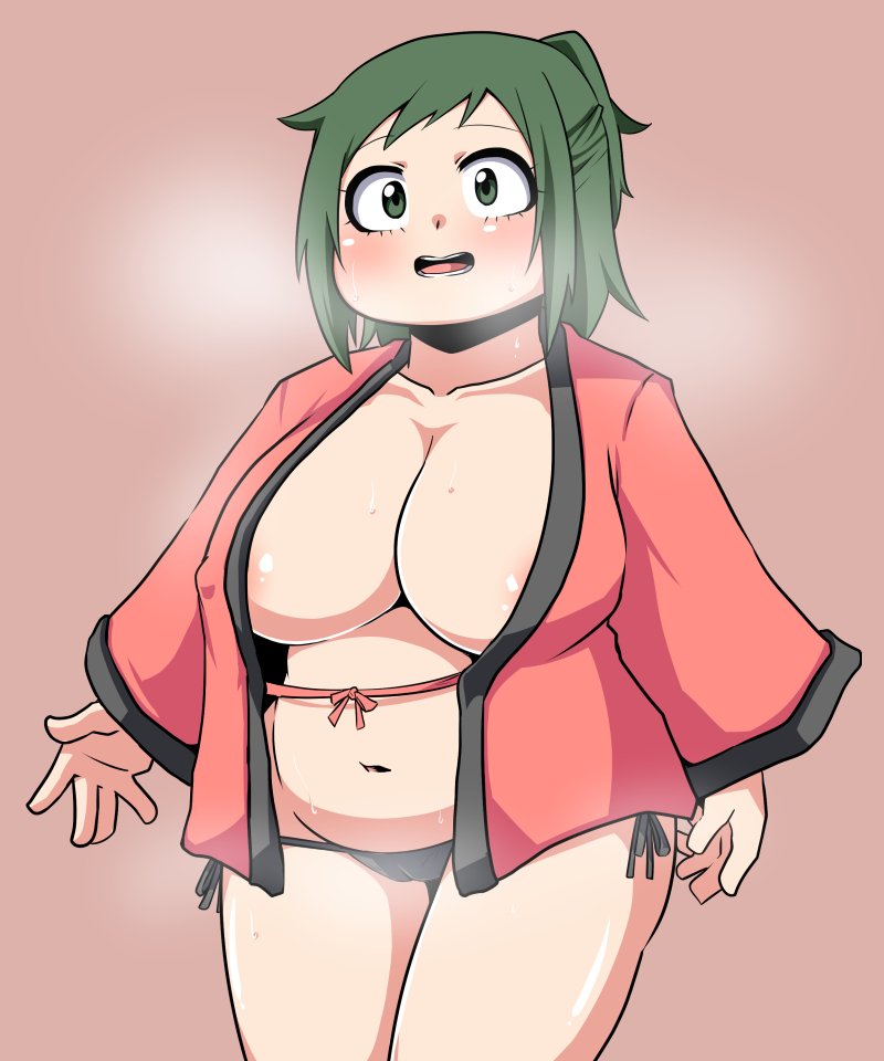 ちょっとすけべ絵
いい肉の日・・・だったので、体温が高くなっているインコママ すけべ裸半纏 