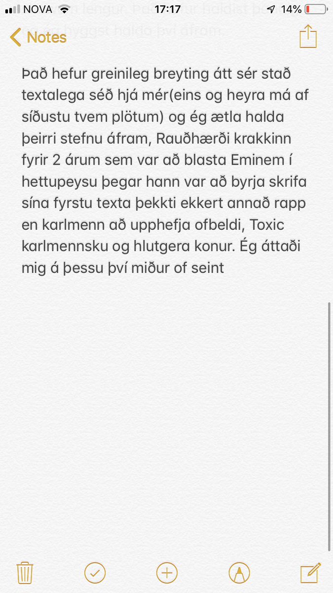 Hæ, var taggaður í þetta á insta. Hef mikið talað um þetta upp á síðkastið í viðtölum og mig langar smá að létta af mér hvað varðar þetta.