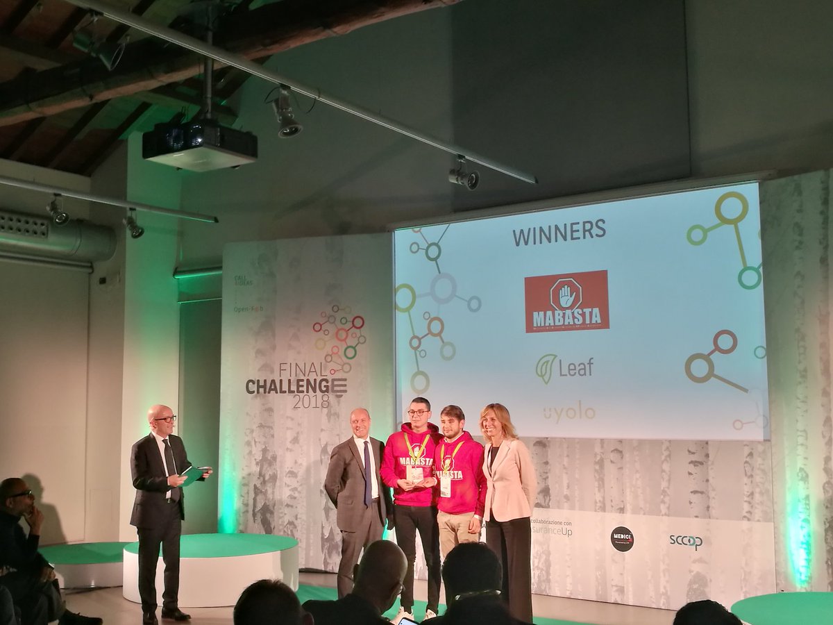 AlessLongo's tweet image. RT Digital360Group &quot;RT EconomyUp: And the winner is... MaBasta_bulli #OpenFab #call4ideas 2018 BNPPCardifIT https://t.co/o7ytKVT6sk&quot; #Digital360Group