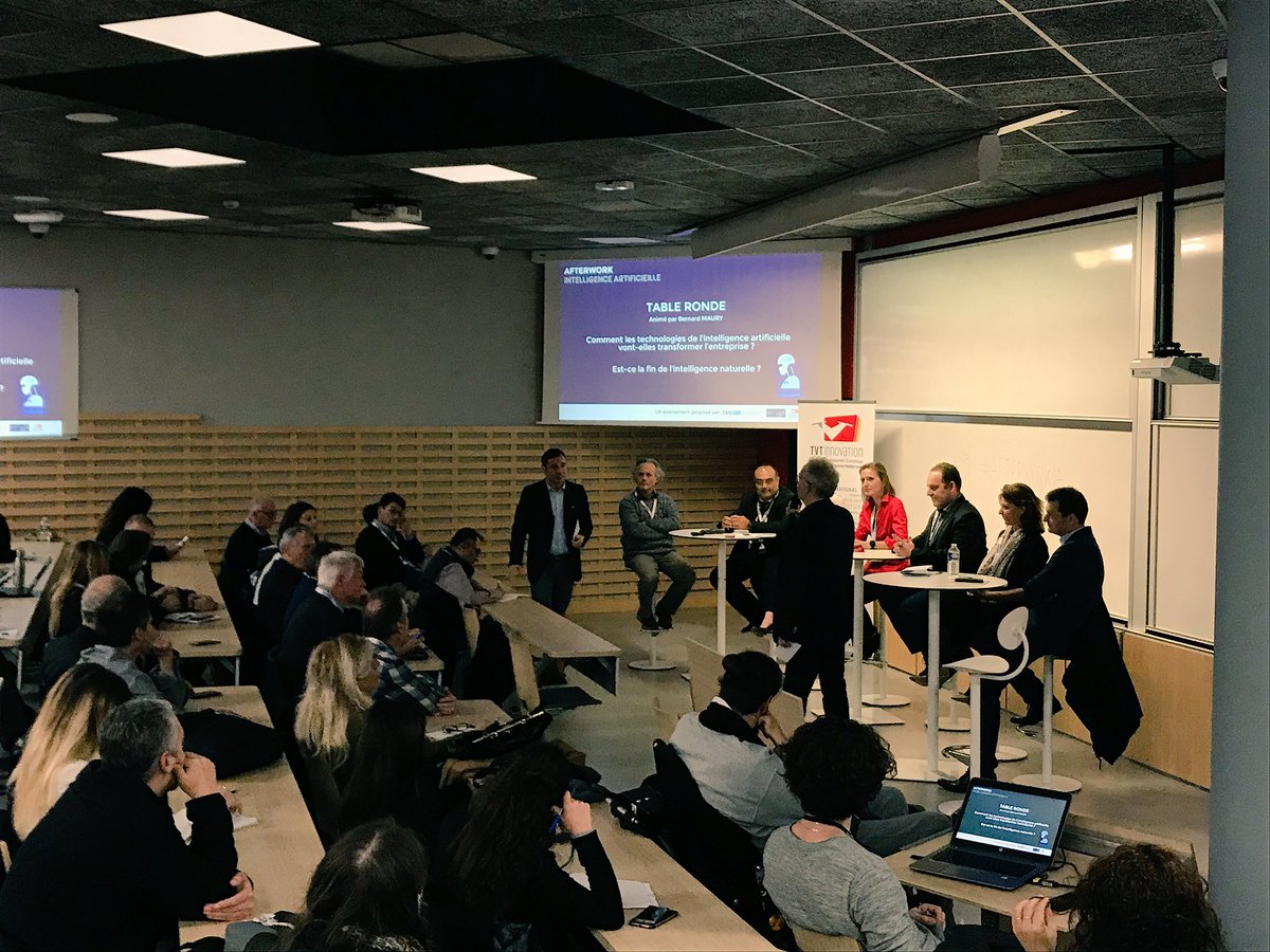 TVT_Innovation's tweet image. L’intelligence artificielle : un sujet qui intéresse à #Toulon ! Vous êtes 150 ce soir pour échanger sur le sujet et découvrir 6 #startups qui utilisent l’#ia. | #afterworkia #frenchtechtoulon #innovation