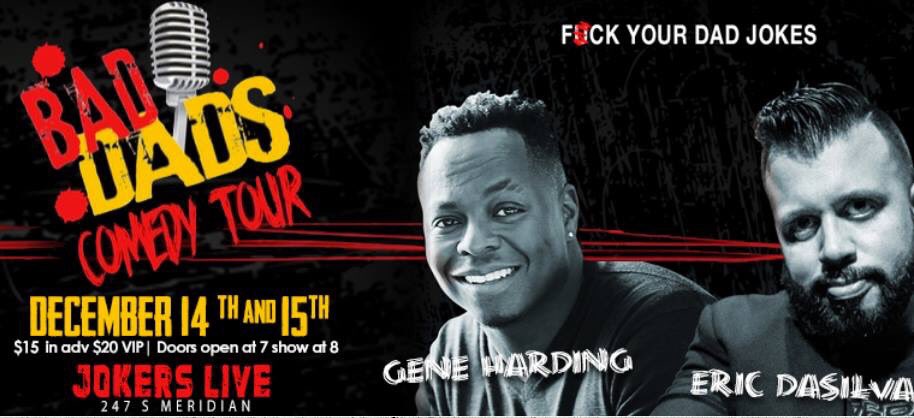 BadDadsTour's tweet photo. Hey Indiana kids, Dec. is right around the corner. So is the Bad Dads Comedy tour. Check us out Dec. 14-15 @JokersIndy
Get your tix now! https://t.co/jVraA2TO4X