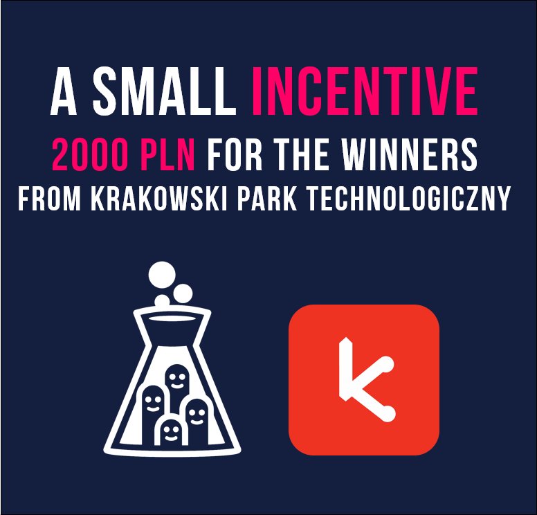 A smal #incentive

#startupweekend #krakowskiparktechnologiczny #startup