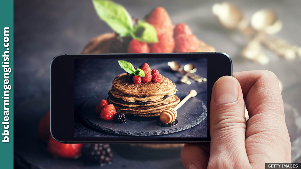 avEnglishPTY's tweet photo. BBC en. Learning. Do you take photos of your food? https://t.co/mH0YY1gmdy https://t.co/A52ptVuZpB