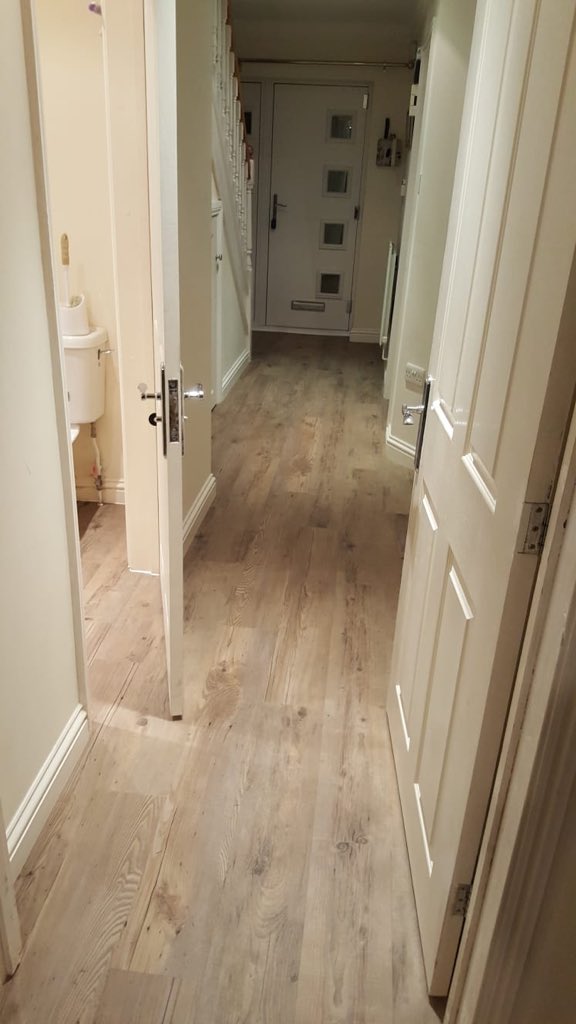carp3tman's tweet photo. Some pictures of @distinctfloor LVT fitted to the ground floor prepared with @ARDEXUKFlooring Arditex NA stuck with @FBallUK F46 great products great fitters makes my life so easy selling these #LVT #flooring #Swindon https://t.co/nJAhmRArc3