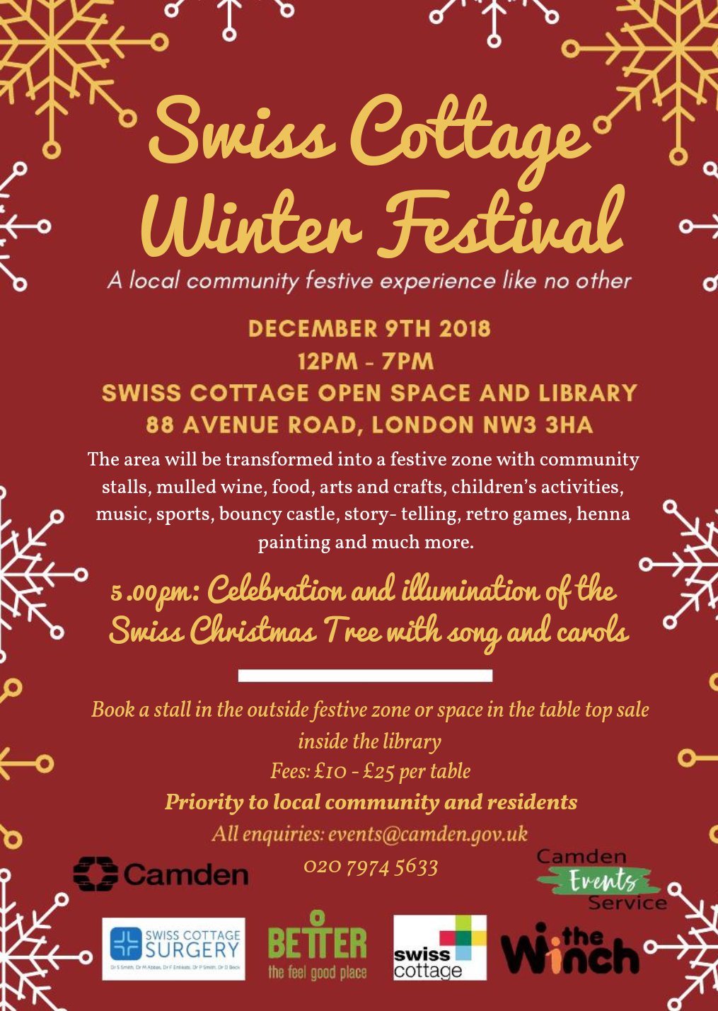 Swiss Cottage Labour On Twitter If You Are A Local Community