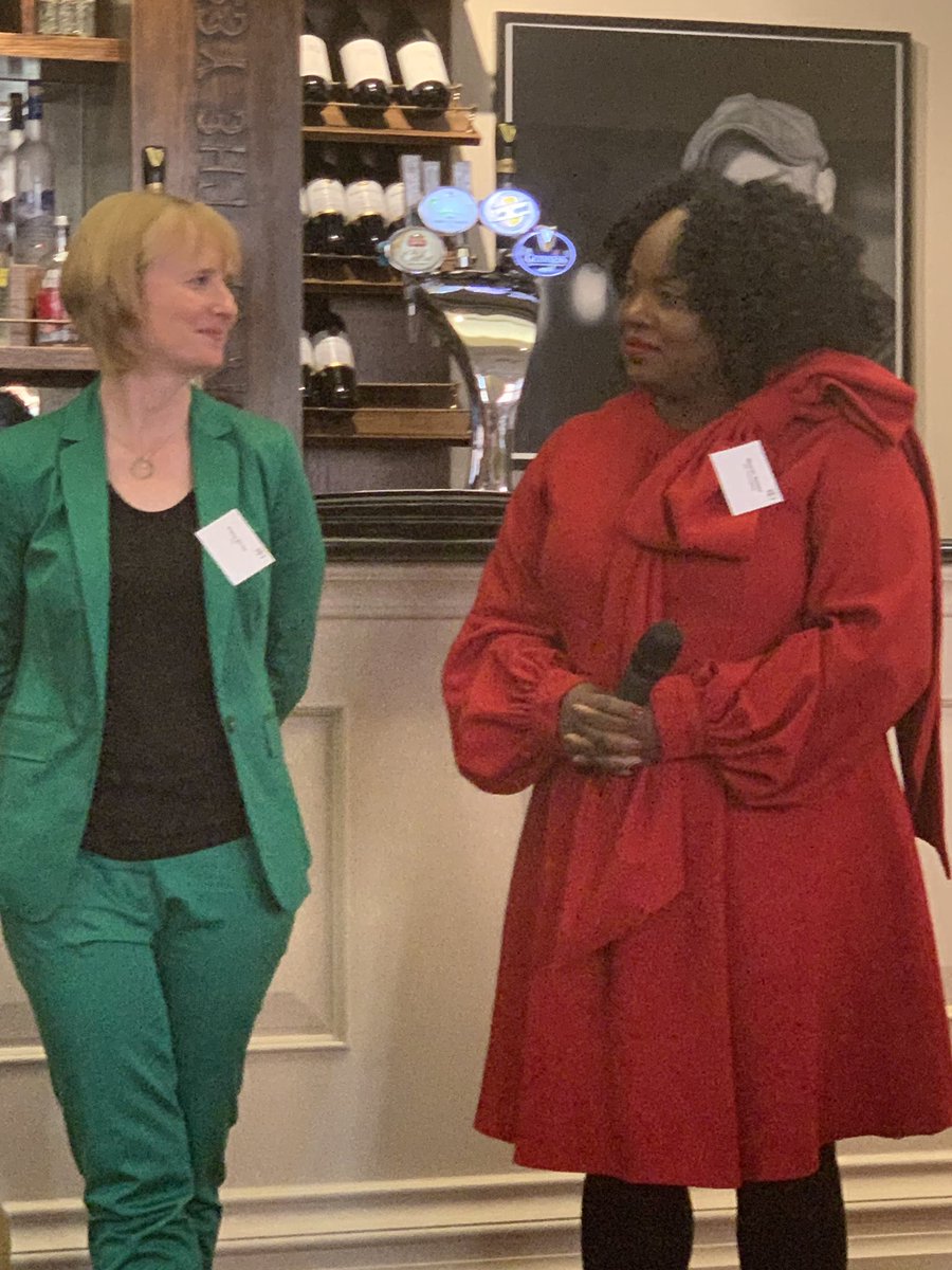 SimoneRoche's tweet photo. Congratulations @Sharon_Amesu #chairelect @IoDNorthWest #yougotthis #rolemodel https://t.co/9bPXhytip7
