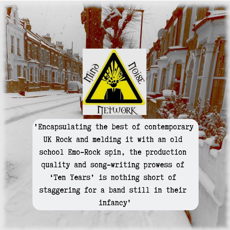 Our friends over at @MindNoiseNet had these kind words to say about our single Ten Years released 07.12.18 #newmusic #rockmusic