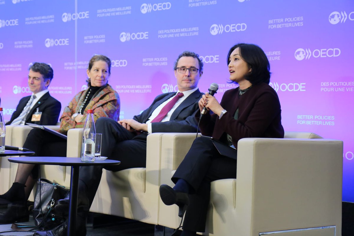 GGKP_Policy's tweet photo. “We have to move beyond the costs of inaction &amp; start talking about the benefits of #green action,” says @kumikitamori in the closing session of #GGKP6 #GGSD #ParisWeek #NatCapWeek

Thanks to all who joined! 

Inclusive solutions for the green transition: https://t.co/Yj6BUlbHfc https://t.co/A0Jp4Ml9Q3