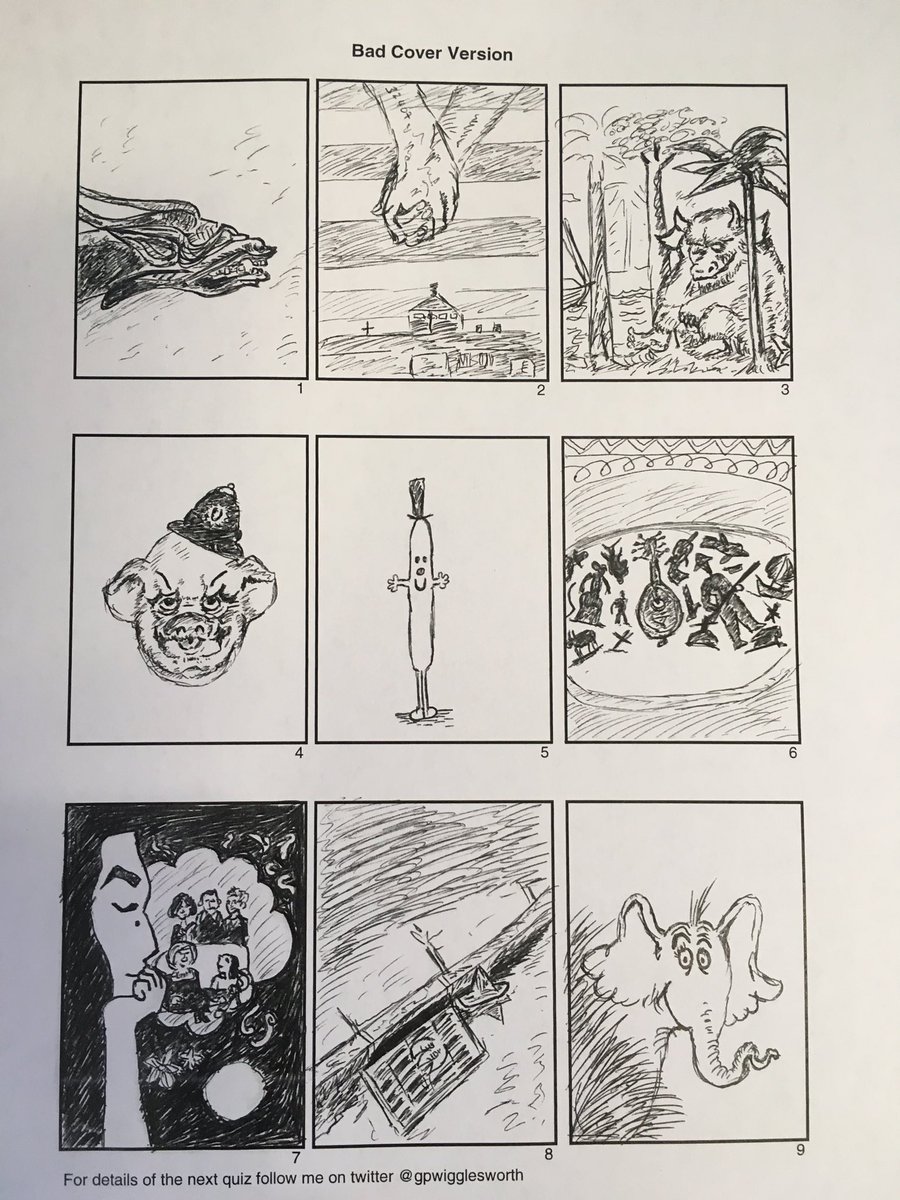 Good fun at last nights <a href="/Wonderbar_E11/">Wonderbar_E11</a> quiz - join me for the Christmas one there on the 11th. Here is the ‘Bad Cover Version’ round. How many can you get?