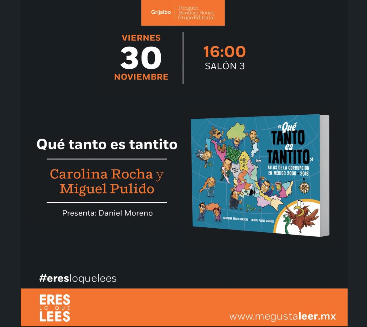 ¿Quieres ganarte un #Corrupkit? Sigue las instrucciones del SORTEO:

1 Escribe un tuit con el #QuéTantoEsTantito
2 Añade la invitación aquí copiada a la presentación en la <a href="/FILGuadalajara/">FIL Guadalajara</a> 
3 Escribe una frase divertida para que la gente vaya
4 Límite: viernes 30 nov, 2 pm