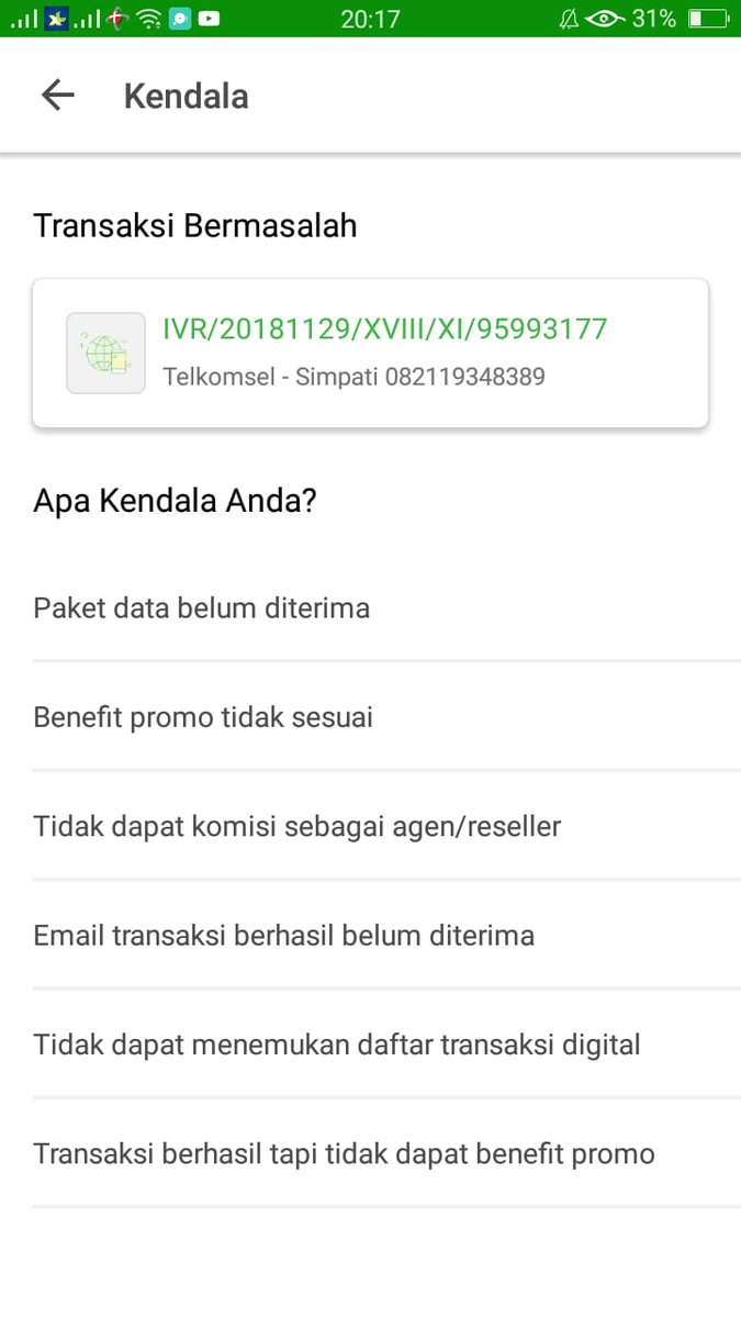 iipiing's tweet photo. @TokopediaCare Nih min yg paket data,  nah untuk yg tiket kereta historynya g ada,  hanya ada bukti transfer yg kepotong.  Saya dah sampein juga ke tim resolusi,  tapi mereka info harus contact ke BCA nya.  @bca https://t.co/qv02ICLh0v
