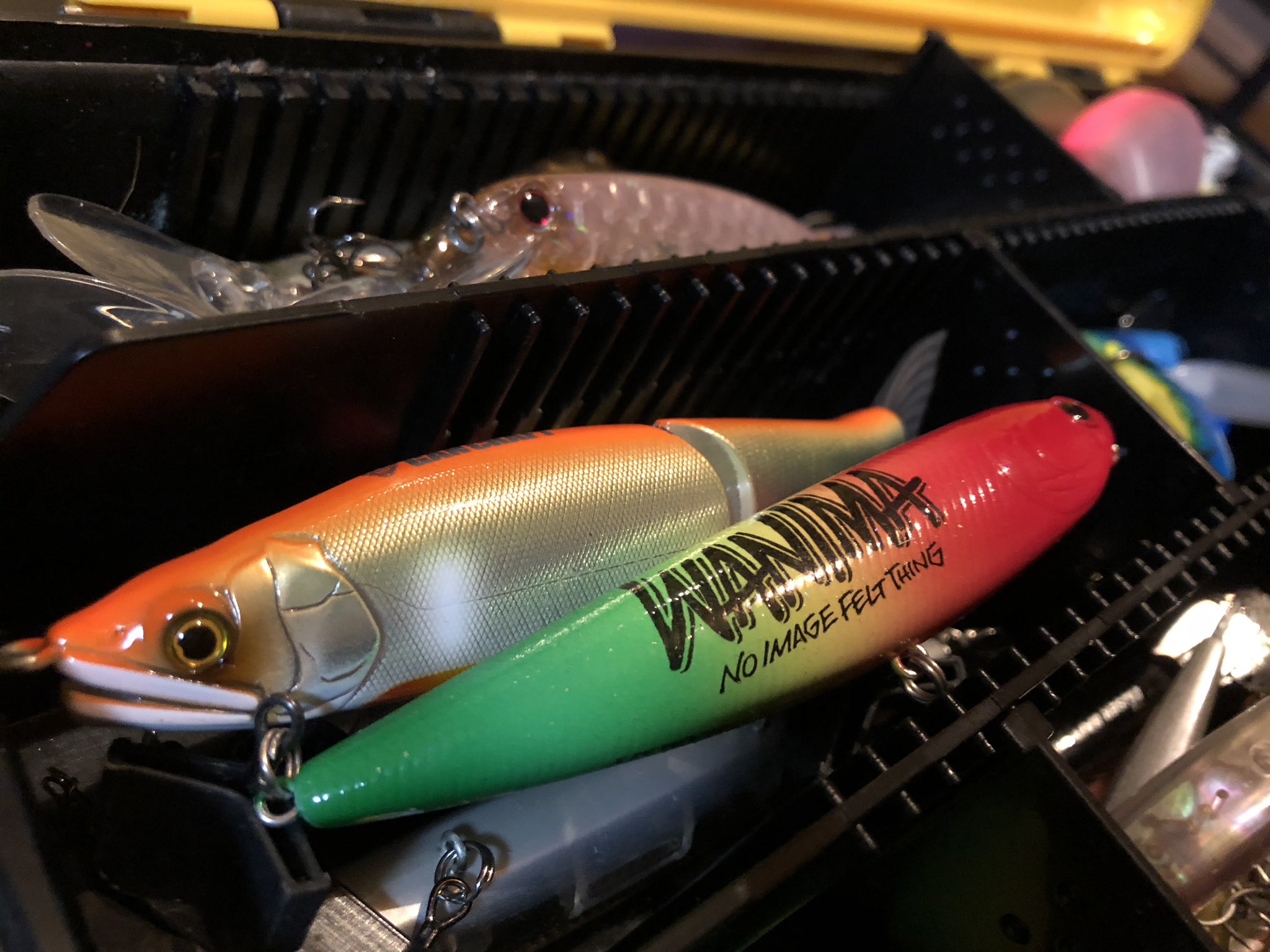 藍 My Tackle Box バス釣り 釣り ブラックバス タックルボックス 私の タックルボックス Mytackle Mytacklebox Blackbass Bassfishing Fishing Noris Jackall Raidjapan Gancraft Daiwa Osp Shimano 夢いっぱい わくわく