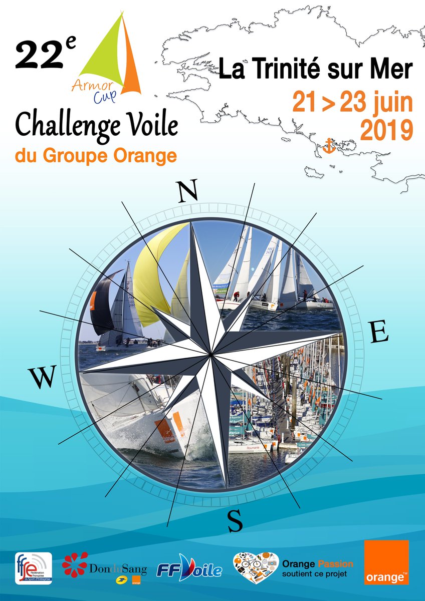 ArmorCup's tweet photo. Ouverture des pré-inscriptions en ligne le 10 décembre, soyez prêt ! ⛵⛵
 En attendant voici l'affiche l'#ArmorCup2019 ! https://t.co/UqRXd5kzjK