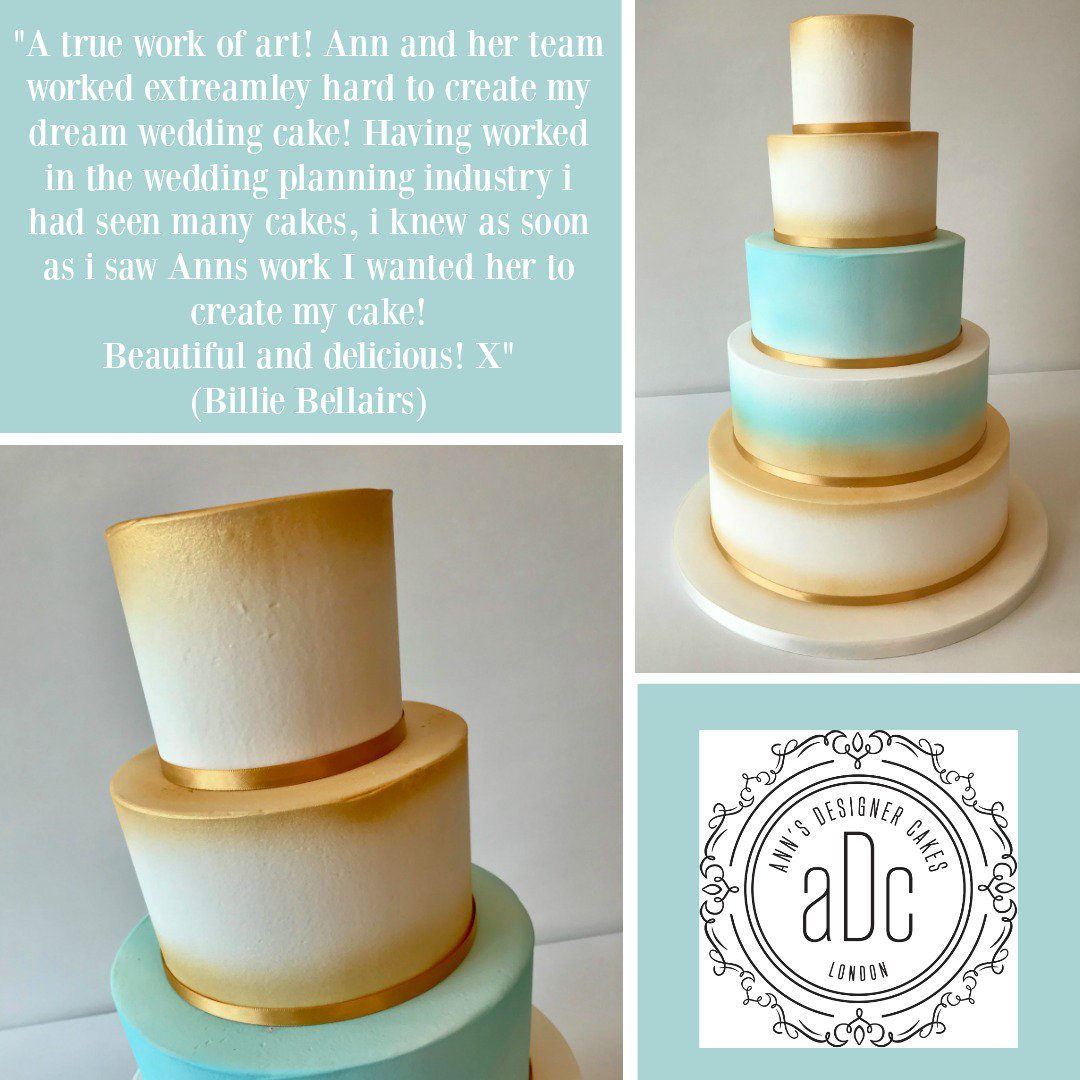 AnnsDesignCakes's tweet photo. Thank you so much Billie for your wonderful review, Ann &amp; The Team x https://t.co/Nkp8l1rMkX