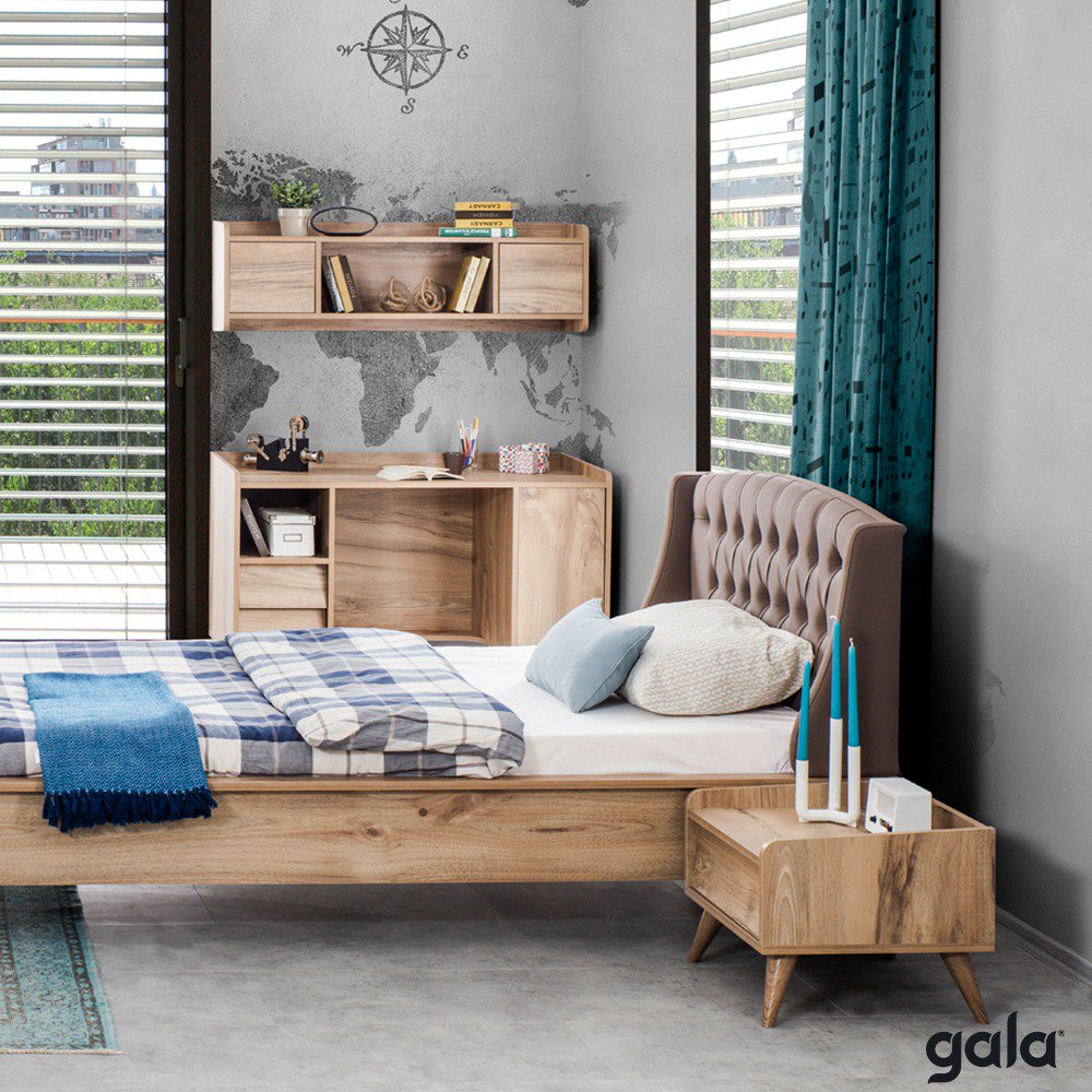 Luna Genç Odası, günümüzün moda trendleriyle gençler için tasarladık. Üstelik 2 farklı renk seçeneğiyle. İncelemek için:  galamobilya.com/kategori/genc-…