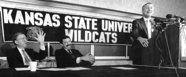 It was 30 years ago tomorrow, Nov. 30, 1988, that Bill Snyder was named head football coach at Kansas State University. Snyder at his news conference said that "the opportunity for the greatest turnaround for college football exists here today." #tbt #ThrowbackThursday