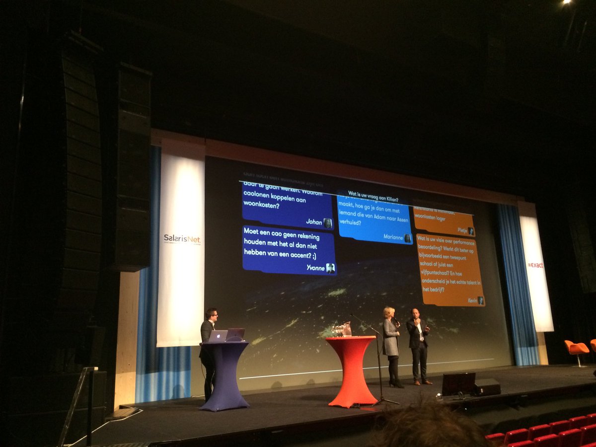 carolinejanse's tweet photo. Maakt geld gelukkig? Lilian Wawoe op het Jaarcongres SalarisNet 2018: betaal genoeg en betaal eerlijk! https://t.co/V2N0cdIPXI