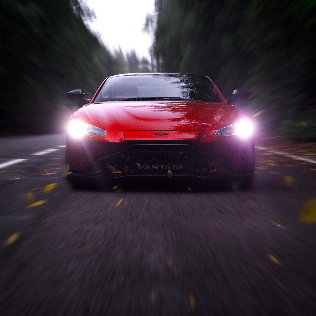 astonmartin's tweet photo. Leading the pack, this is the shape of a hunter. #Vantage

#BeautifulWontBeTamed
#BeautifulToDrive https://t.co/UkcvhUZB5Z