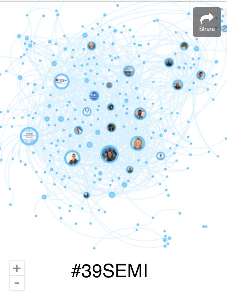 Check out #39SEMI Twitter community bluenod.com/151675 via <a href="/Bluenod/">bluenod</a>

Entra, dale al ➕ y al ➖ y descubre tus conexiones tuiteras en el <a href="/CongresoSEMI/">Congreso SEMI</a>  ⤵️