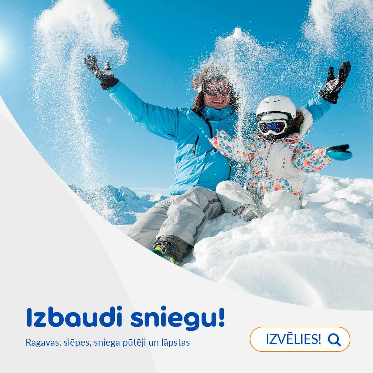 Beidzot uzsnidzis sniegs un sācies sals! Izbaudi sniegu droši un ar prieku ❄️ buff.ly/2Rnkl1E