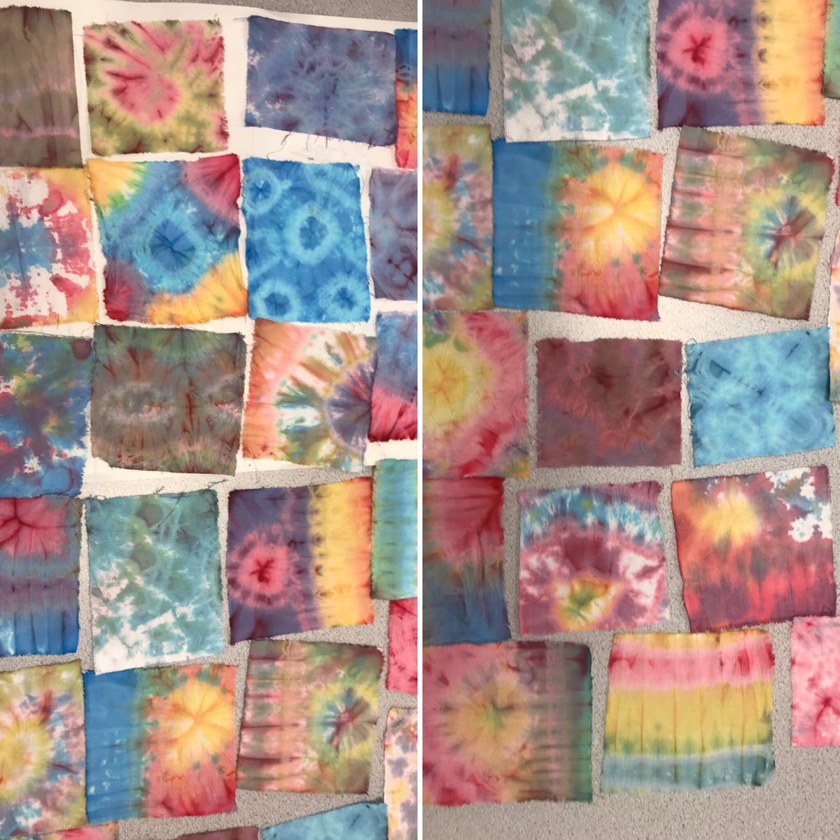 Year 7 Tie Dye experiments and analysis are looking fantastic! <a href="/BDBSchool/">Bishop David Brown </a> #ProudOfBDB