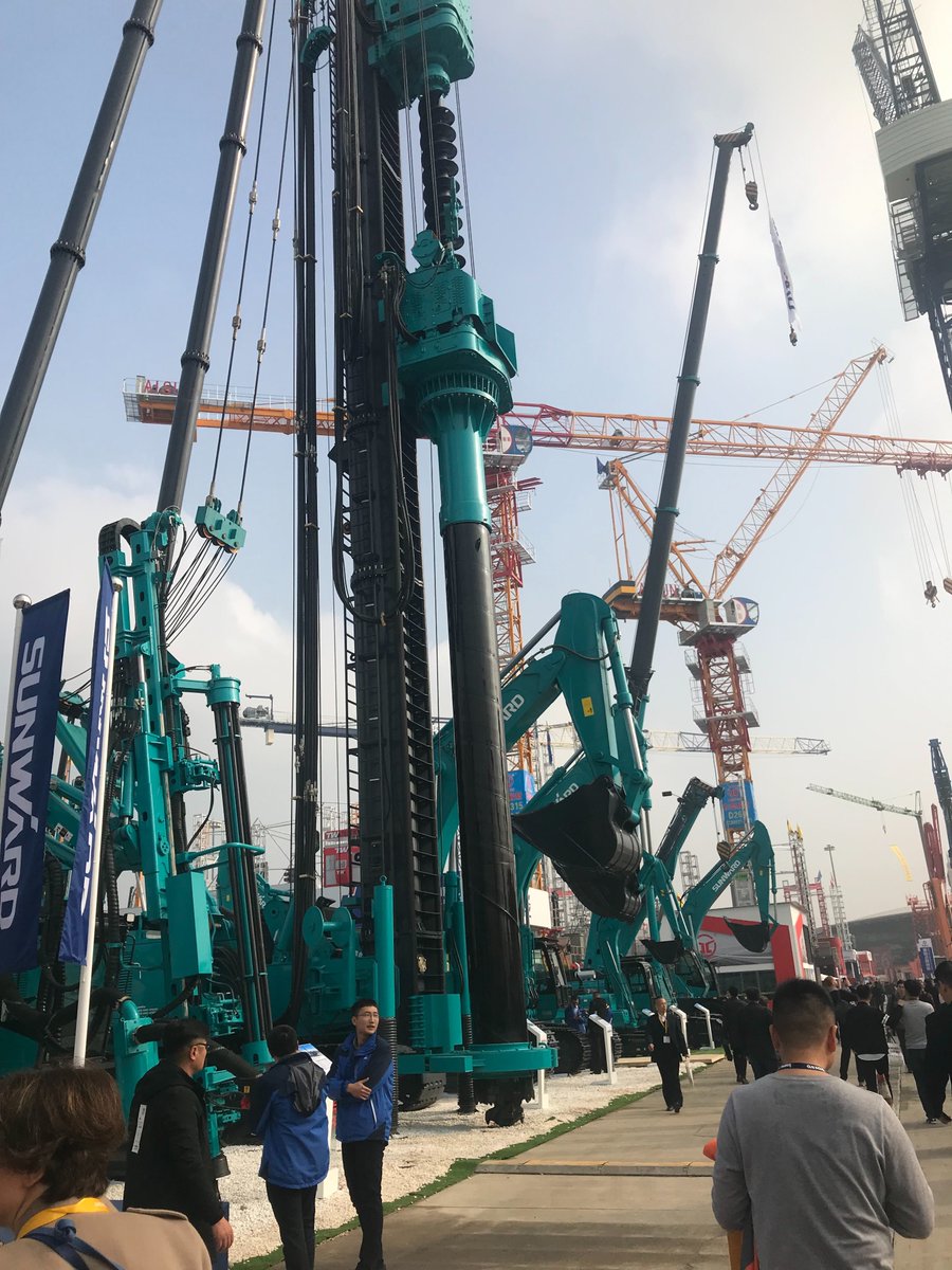 tt_munich's tweet photo. Visiting bauma CHINA - so exciting to see impressive innovations & meeting interesting people of the construction machinery industry.
#baumaCHINA #bauma #trustedtargeting #workinghero #shanghai https://t.co/ydPOg3dUJJ