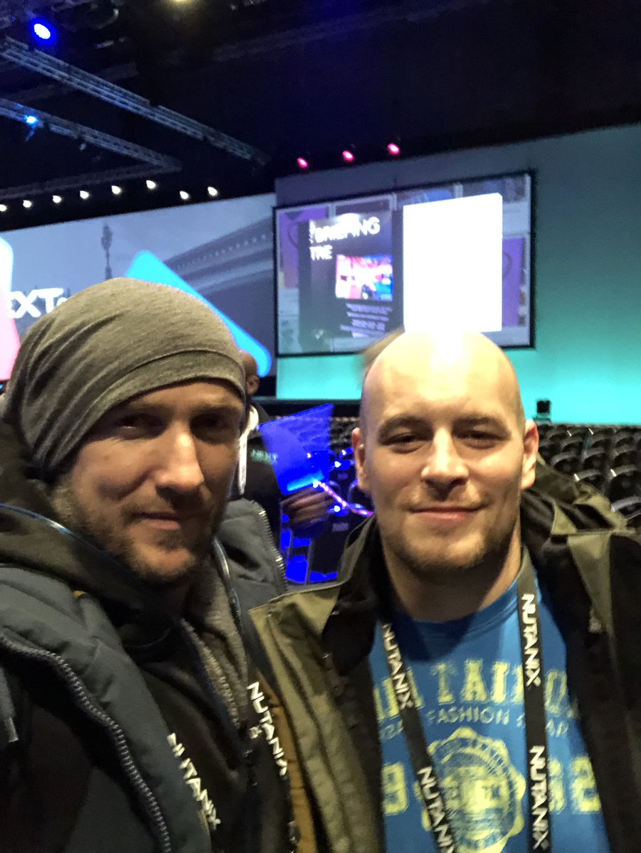 csencsics's tweet photo. Party goes on and on... it’s a great pleasure to be here! ❤️ #NEXTConf 2018 https://t.co/7gD5lt3sNE