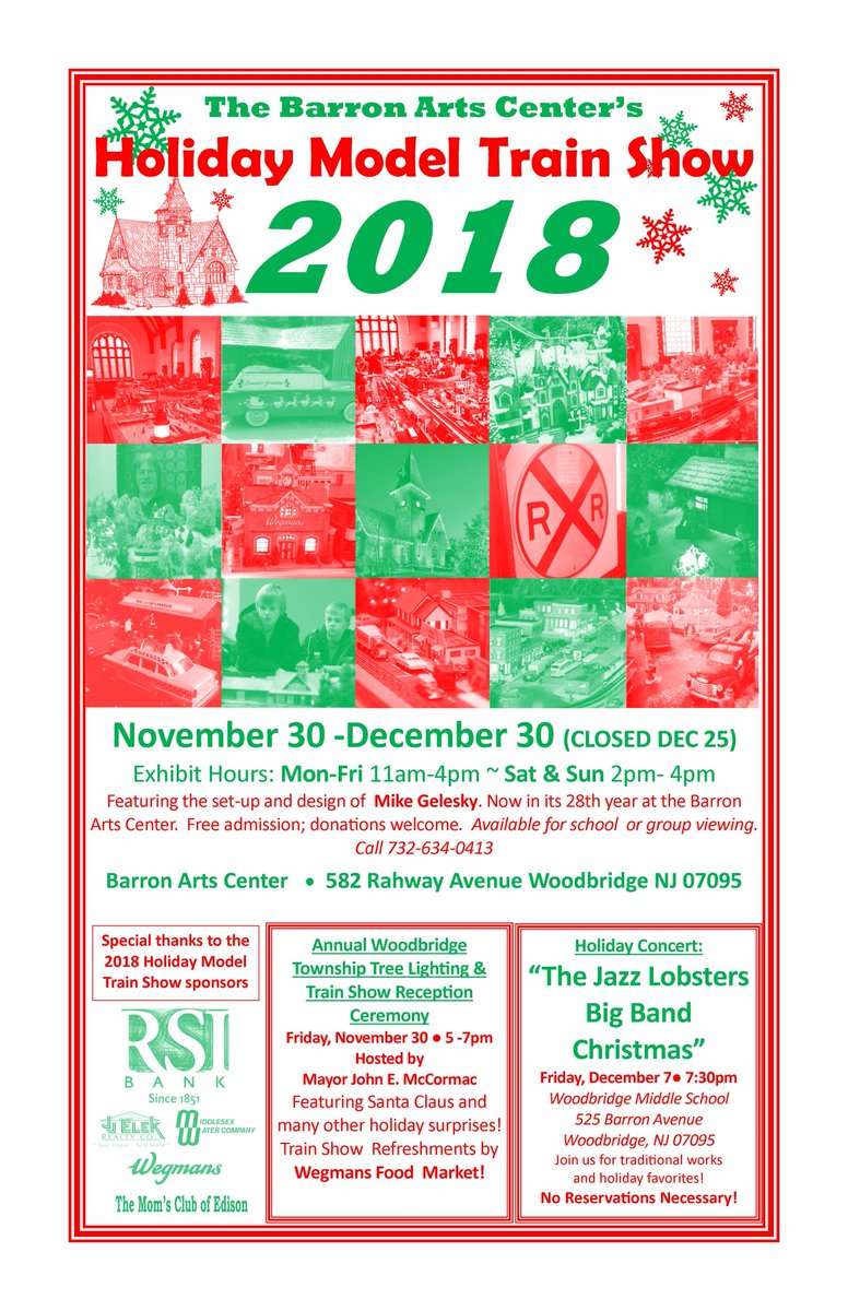 BarronArtsCtr's tweet photo. The Barron Arts Center's Holiday Model Train Show opens FRIDAY 11/30! https://t.co/ei3aetFdd4 https://t.co/ncG41oVmFc