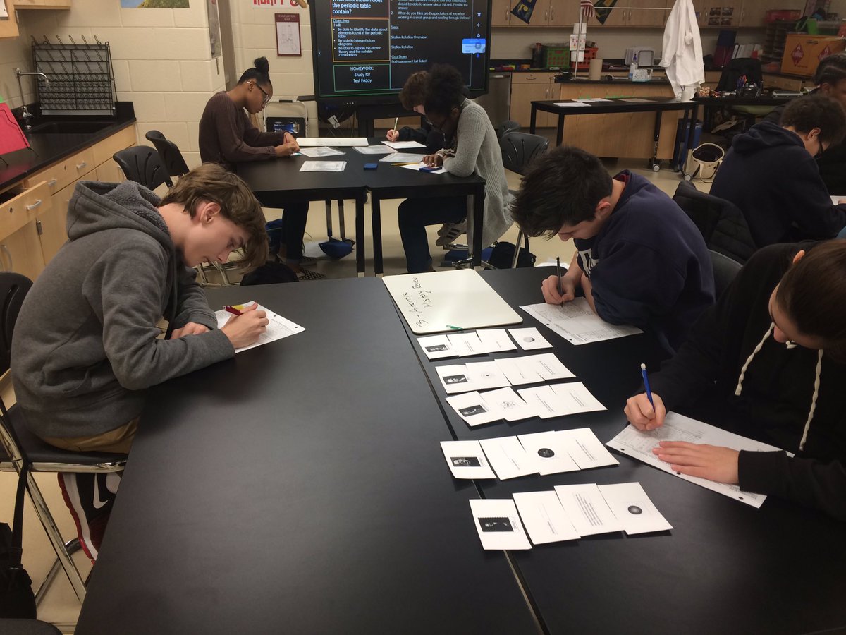 JBMS_WJCC's tweet photo. Getting ready for a unit test in @jacmil88 8th grade science class using small group instruction. It’s not just helpful for elementary students. @WJCCSchools #divideandconquer #weareJB #excellencerenewed https://t.co/Zak0K0B7Vm