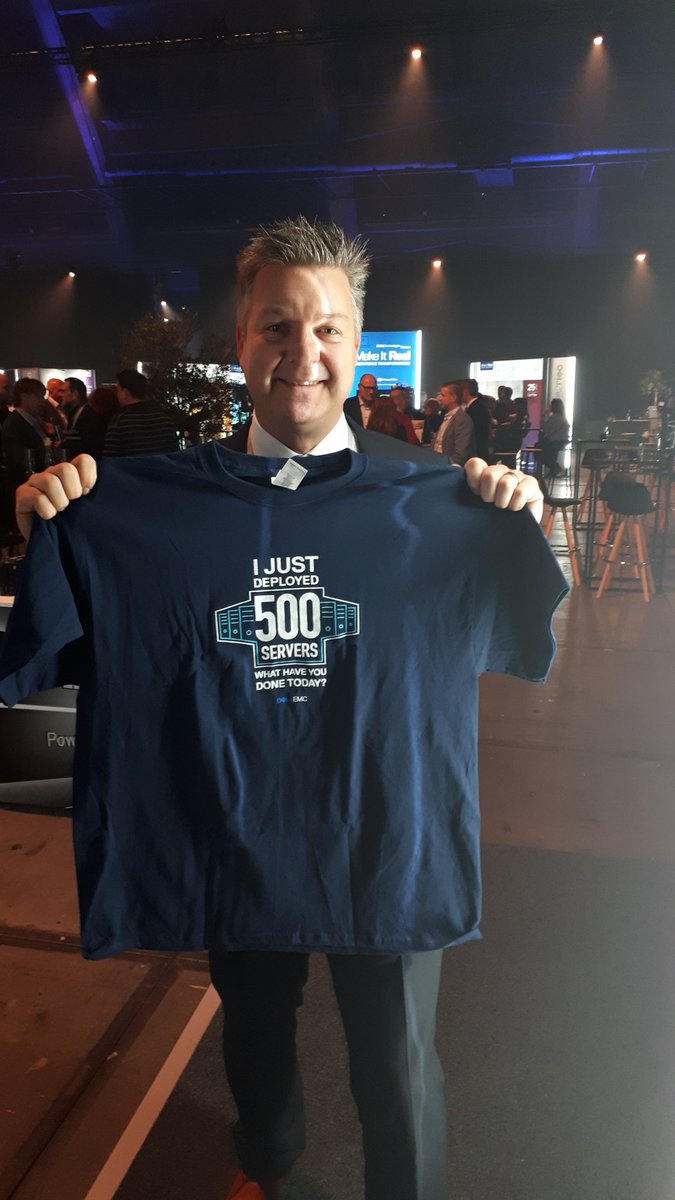 JanVanCauter's tweet photo. I just deployed 500 Dell EMC Poweredge servers in 58 seconde with Open Manager Enterprise. #delltechforum https://t.co/P7GIM6vnAi
