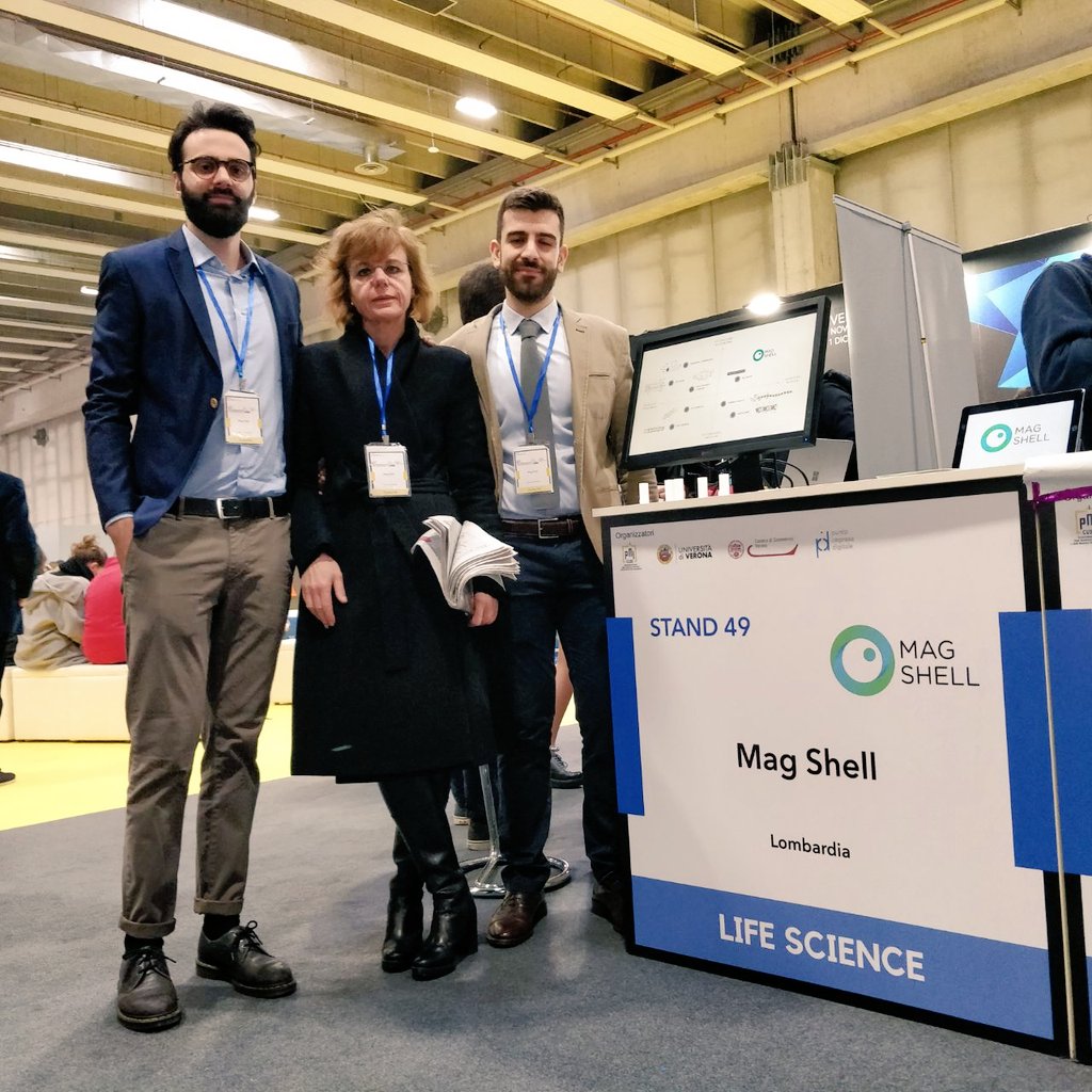 PoliHub's tweet photo. #PNI2018 Vi presentiamo i nostri vincitori #StartCupLombardia 2018! #LifesSciences #MagShell è un device biodegradabile di drug-release per ridurre le frequenti iniezioni intraoculari nei pazienti che soffrono di degenerazione maculare @LaBS_polimi https://t.co/AjHutSdxYD