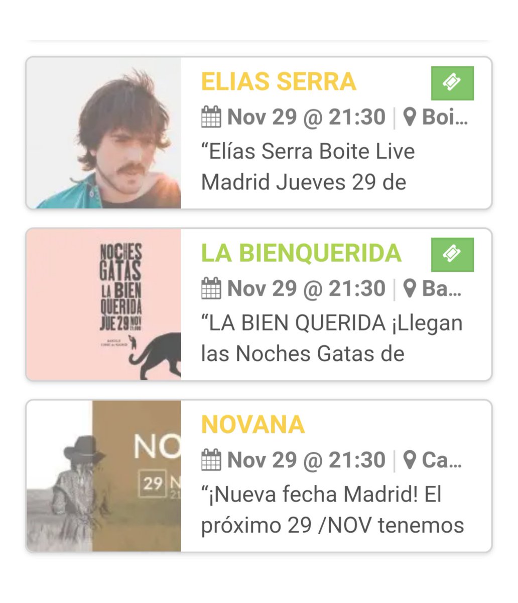 emergentes_es's tweet photo. ¿Sin planes para hoy? ¡No te pierdas los conciertazos de hoy! #ConciertosRecomendados
Más info en: https://t.co/AeNi7iuFoe 🎶 https://t.co/IKmdGSvbE5