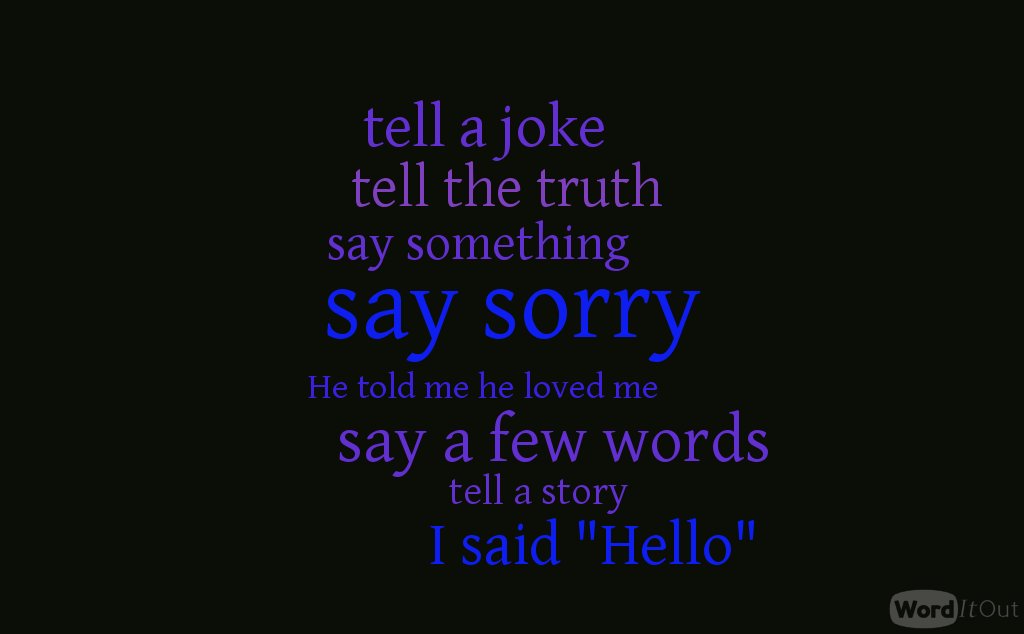 englishsmarts's tweet photo. Improve your English! ๐ช๐ฝ
I'm sure Natalie is saying the truth. โ๏ธ
I'm sure Natalie is telling the truth. โ
Test your knowledge of Say and Tell collocations:
Confusing Words (3) https://t.co/DsNRxfk9XY
#VocabErrors https://t.co/QD7aetGOb4
