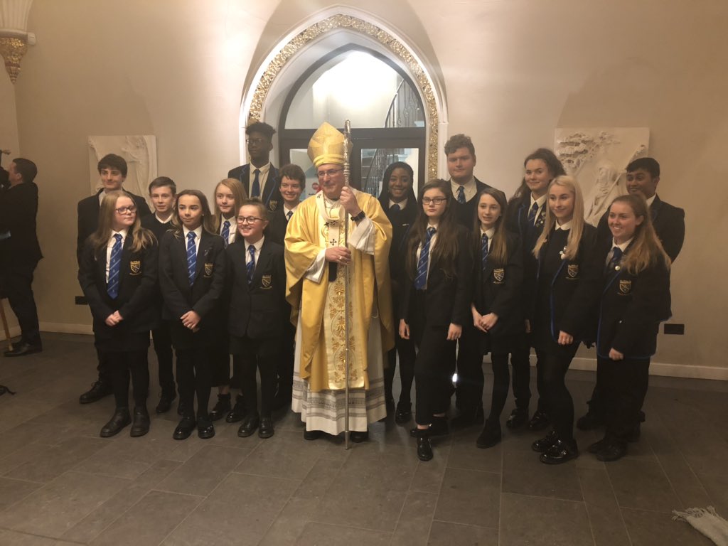 StAndrewsREdept's tweet photo. Representatives from S1-S6 at the High School Mass at St Andrews Cathedral #RCAG #StandrewsrcSec #CatholicSchoolsGoodForScotland https://t.co/nL6YCrWjgW