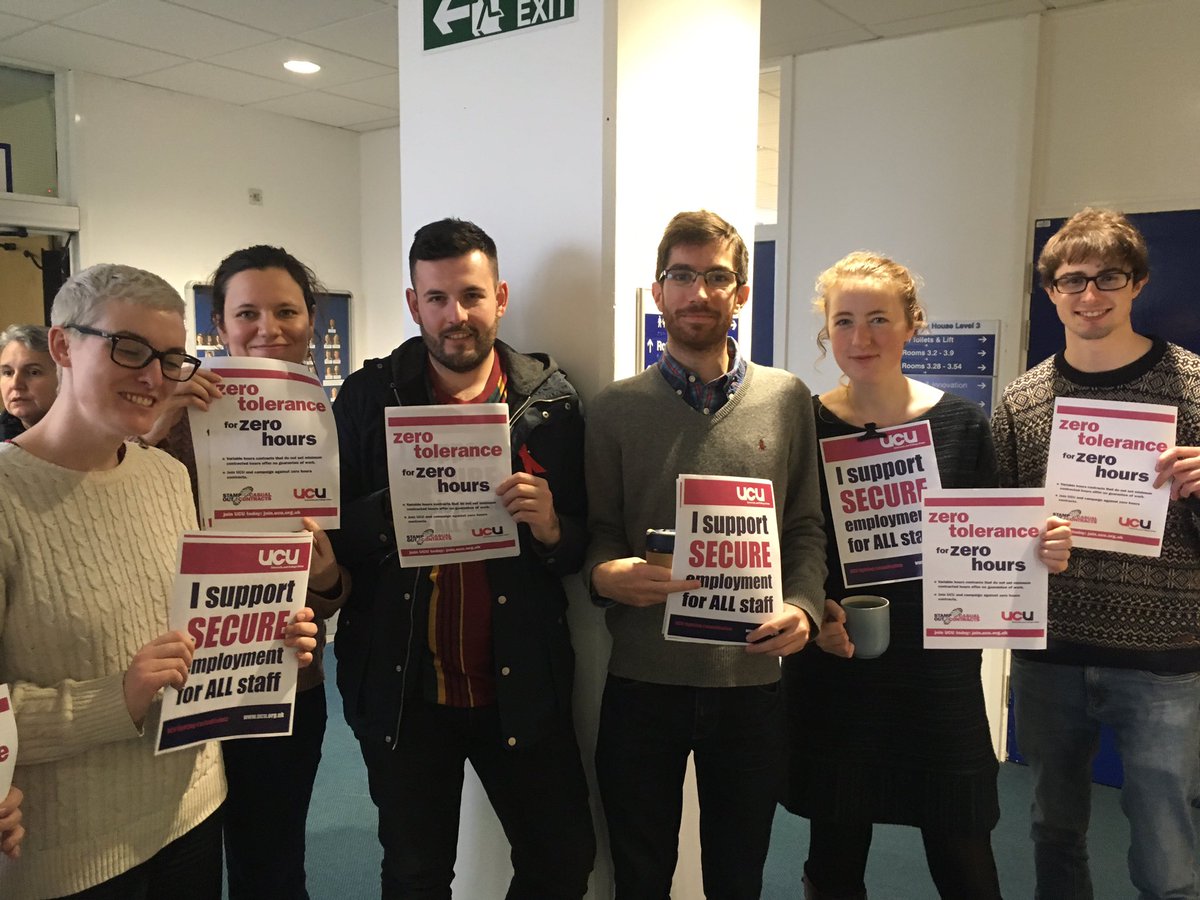 Members are here ahead of council to show support for the branch’s anti-casualisation claim #fightinsecurity