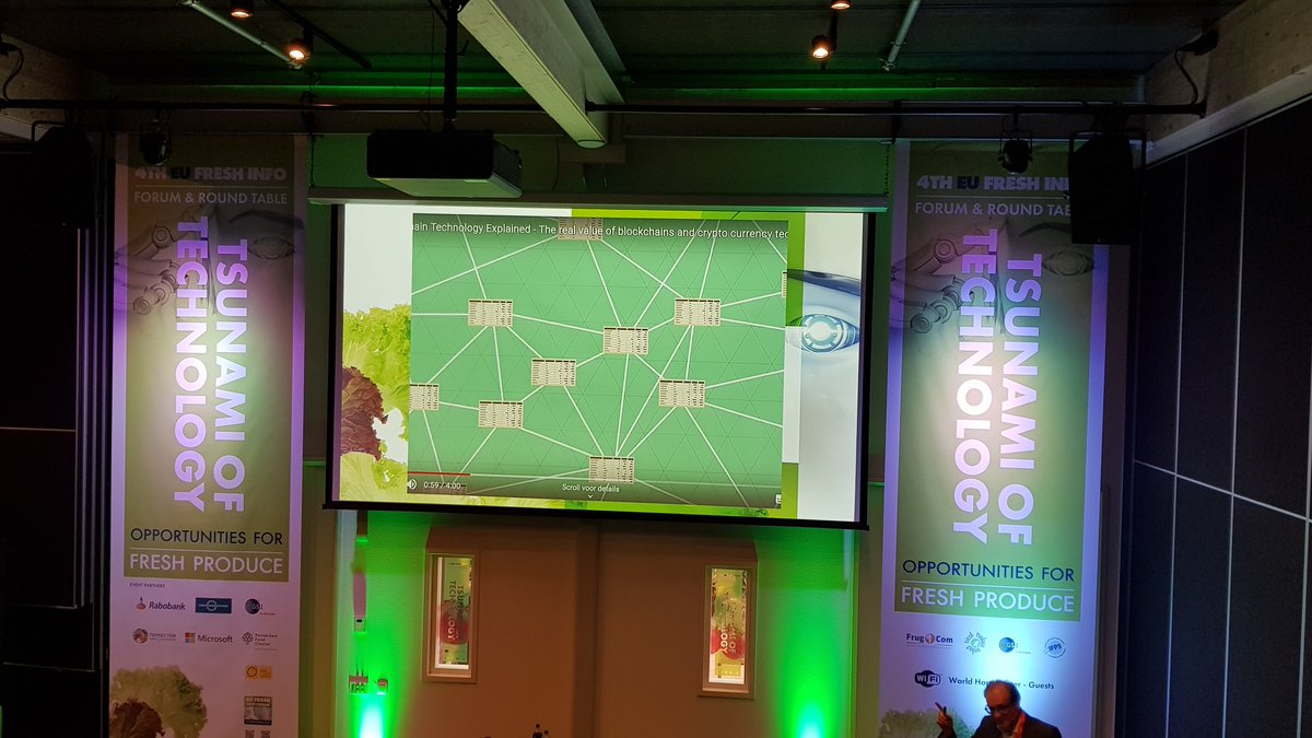 MvAHillfresh's tweet photo. Book keeping has started... Blockchain 4.0 just a toolset? Or a new way of working? @GFHuis @FICHSC #eufreshinfo @WorldHortiCentr #frugicom #Blockchain #blockchaintechnology #transformation https://t.co/wWHGzep1oh