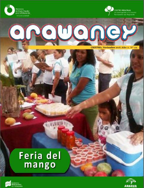 El <a href="/CRIFPMA/">CRIFPMA</a> presenta la edición N° 22 de la revista #ARAWANEY con el tema La Feria Del Mango que se realizó en  #Aragua en mayo2018, desarrollada en el marco de la escuela socioproductiva crifpma.blogspot.com/2018/11/revist…
@psuvaristobulo <a href="/eugeniapinero/">Ma. eugenia piñero</a> <a href="/maestratuitera/">Miriam Mayorga</a> <a href="/leoalvacabrera/">Prof. Leonardo Alvarado</a>